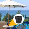 Zodazoqa Umbrella Cone Wedge Parasol Base Stand 1.5 Inch/ 38