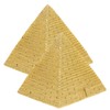 Garneck 2Pcs Vintage Egyptian Pyramid Decorative Model - Small Resin