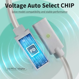 Retro Game Console Power Supply Combination kit-PD Fast Charging, Built-in chip, Stable Performance, Multiple interfaces Free Conversion-Compatible with NGC/WII/WII-U/N64