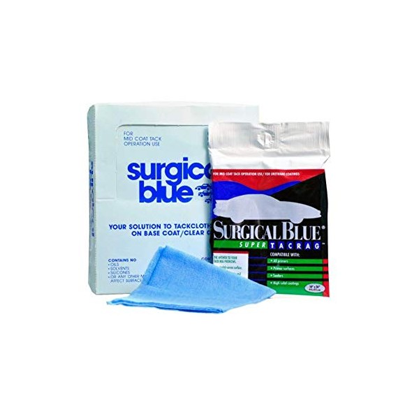 Surgical Blue 18" x 36" Tack Cloth (Case of 144 Pieces)