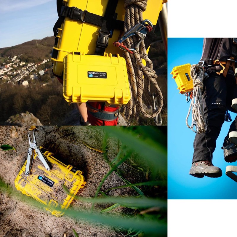B&W International Waterproof Hard Case / Outdoor Case, yelow