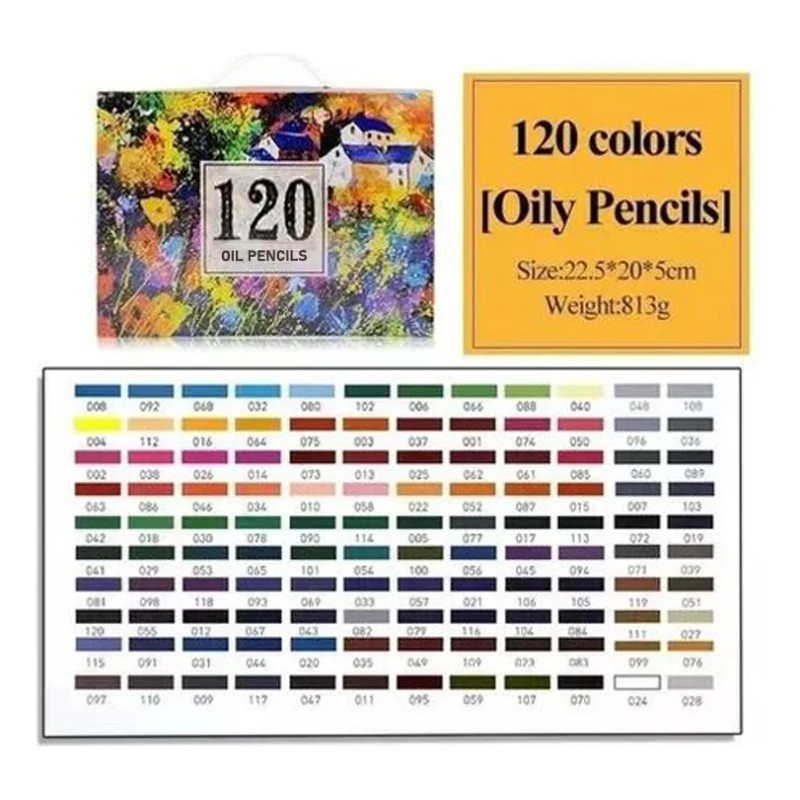 Lápices De Colores Profesionales Y Creativos, 120 Piezas
