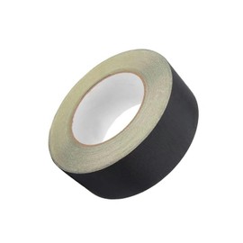 Jinshining Gaffer Tape Black 1 inch X 30 Yards, Heavy Duct Matte Finish Gaff Tape, Non Reflective, Waterproof, No Residue, Tear by Hand for Photography, Filming Backdrop, Production，Adhesive Tapes