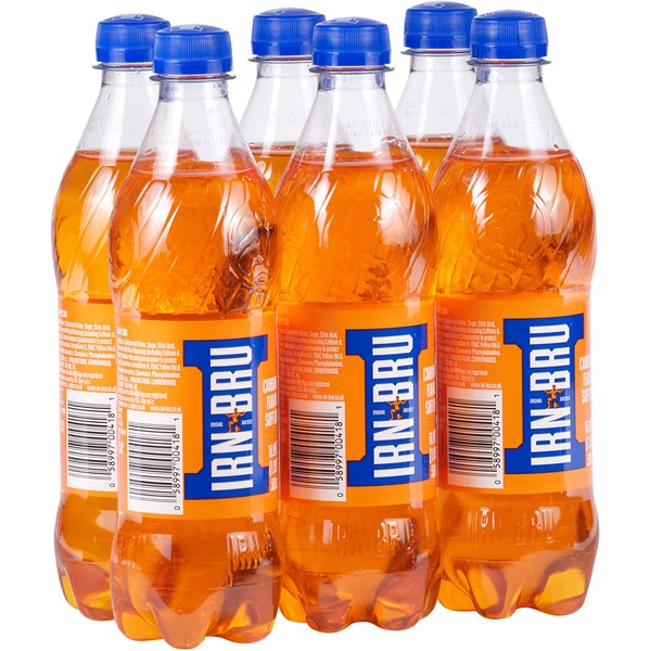 Barr's Irn-Bru, 16.9-Ounce (Pack of 6)
