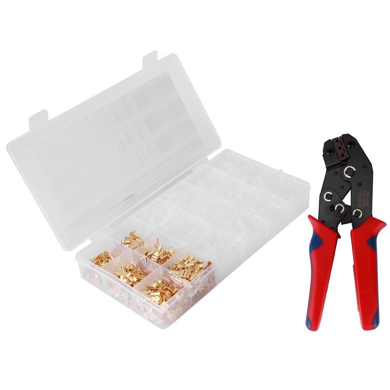 Cold Pressed Terminal Crimping Pliers Insulated Wire Crimper Tools Cable