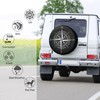 16 Inch Spare Tire Cover Weatherproof Sun Protection Wheel Tire