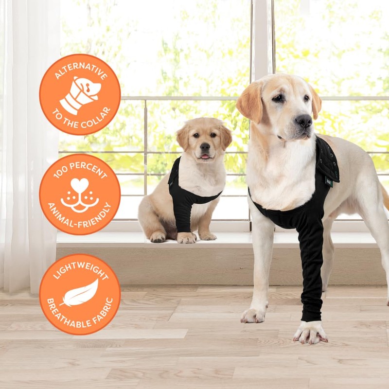 Suitical Recovery Sleeve for Dogs | Front Leg Protection After