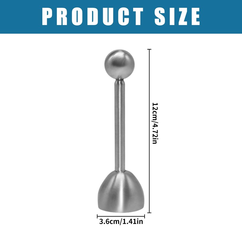Egg Topper Egg Opener Stainless Steel, Egg Topper Made of