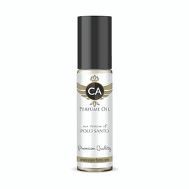 CA Perfume Impression of Polo Santo Unisex Fragrance Oil Woody Scent Long Lasting Perfumes for Women & Men Travel Size TSA Ready Mini Parfum Body Oil Roll-on 0.33 Fl Oz 10ml
