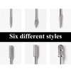 6 Pcs Nail Drill Bits, File Nail Drill Bits, Manicure