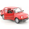 Fiat 126, rot, 0, Modellauto, Fertigmodell, Welly 1:24