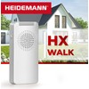 HEIDEMANN Funkgong Komplett-Set with Blitzlicht 70805 HX Walk