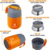 Insulated Food Flask - 530ml Stainless Steel Jar for Hot