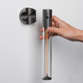 AUGE LIGHT 3-in 1 Battery Powered Wall Light Magnetic LED Wall Lamp Cordless Wall Lights Motion Sensor Wall Sconces for Indoor Staircase Corridor Beside Hallway Cabninet(Gray)