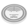 Kisangel Vinyl Record Player Calibration Tool Precision Speed for Turntable