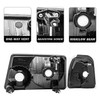 SOCKIR Headlight Set for 01-11 Ford Ranger Passenger and Driver