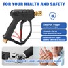 MEKOH Short Pressure Washer Gun, 4000 PSI High Power Washer