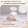 Wesnoy Cotton Tummy Liners and Bra Liners Set for Sweat