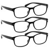 TruVision Readers 9505 3 Black +4.00