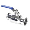 2" Tri-Clamp Ball Valve for home brewing, Stainless Steel 304,