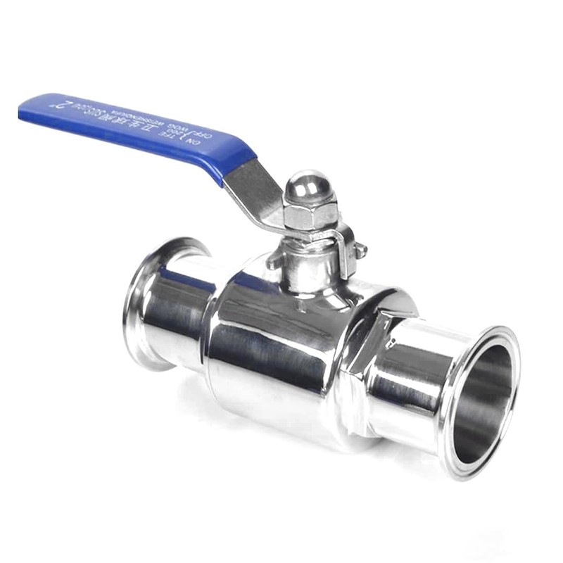 2" Tri-Clamp Ball Valve for home brewing, Stainless Steel 304,