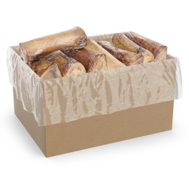 Raw Paws Smoked Beef Marrow Bones for Dogs, 5-6-inch (25-Pack) Packed in USA - Long Lasting Beef Bones - Bone Treat - Dog Chew for Aggressive Chewers - Dog Marrow Bone Treats