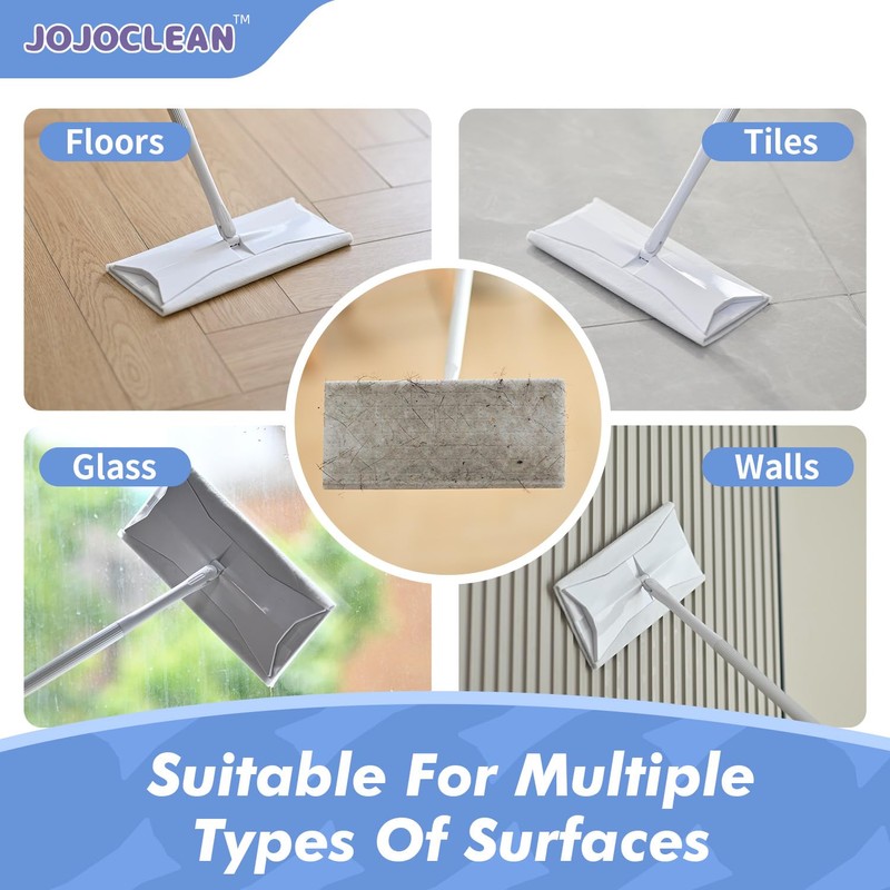 Sweeper 2-in-1 Dry + Wet Floor Mopping and Sweeping Kit,
