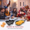 DVK Cast Iron Frying Pan with Various Shapes for Christmas