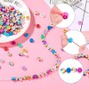 990 Pieces Smiley Polymer Clay Beads Fruit Beads Colourful Threading