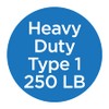 COSCO Lightweight Three-Step Folding Step Stool for Home Use -