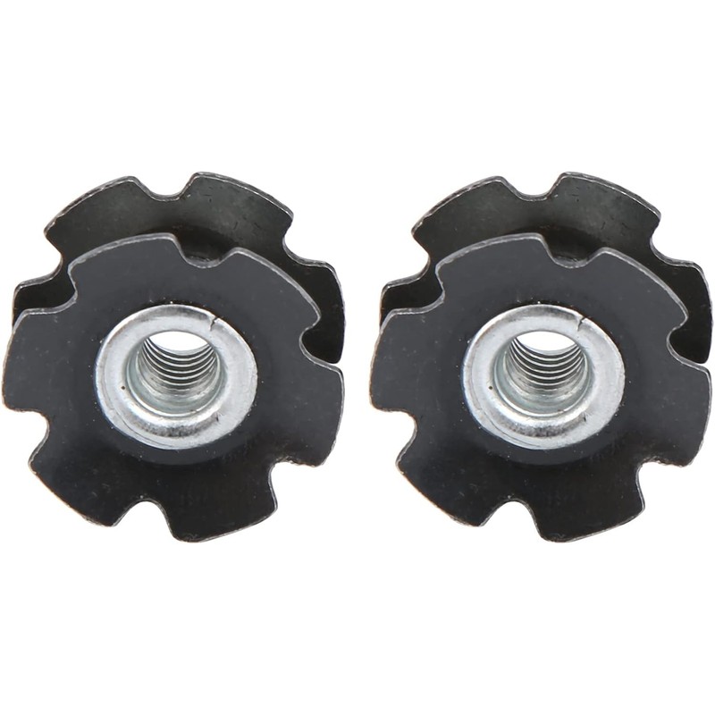 Hominas Bicycle Fork Star Nut, 5 Pieces 28.6 mm Bicycle