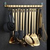 Gold Cooking Utensils Set, Kyraton Stainless Steel 37 Pieces Kitchen
