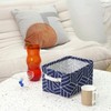 6 Pcs Storage Basket Foldable Cube Fabric Bins Square Mini