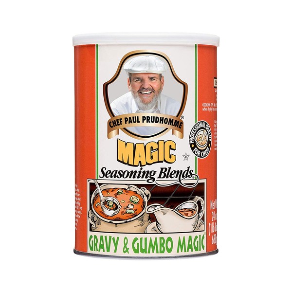Chef Paul Prudhomme's Magic Seasoning Blends ~ Gravy & Gumbo Magic, 24-Ounce Canister