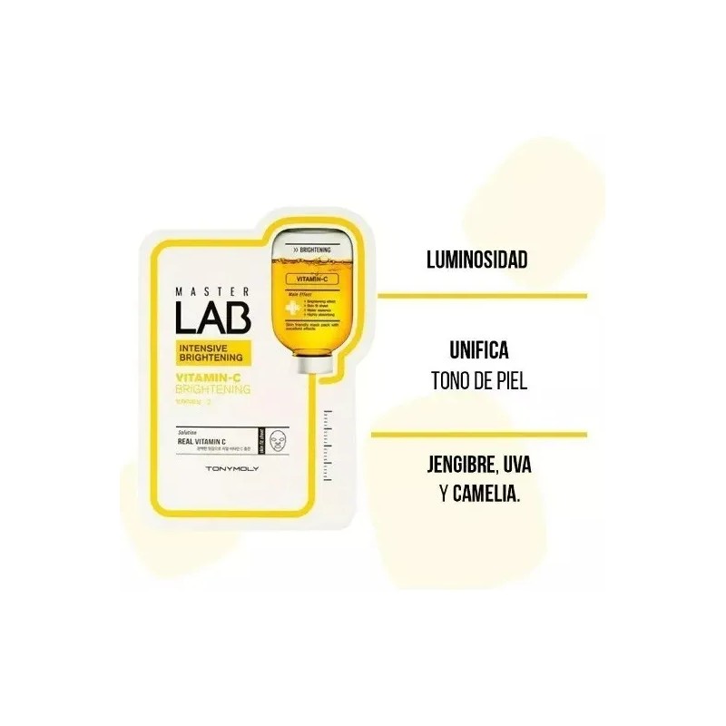 Mascarillas Faciales Coreanas Masterlab Tonymoly