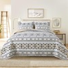 TWINRUN Boho King Quilt Bedding Set, Lightweight Bedspread King Size