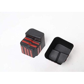 Nicebee - Juego de 2 Cajas organizadoras para Puerta Lateral del Asiento Trasero del Coche para Jeep Wrangler JL 2018                                 