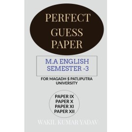 Perfect Guess Paper M A English Semester -3