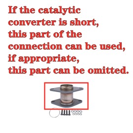 Woosphy Rear Catalytic Converter Replacement for Nissan Murano 2009-2014 Altima 2007-2013