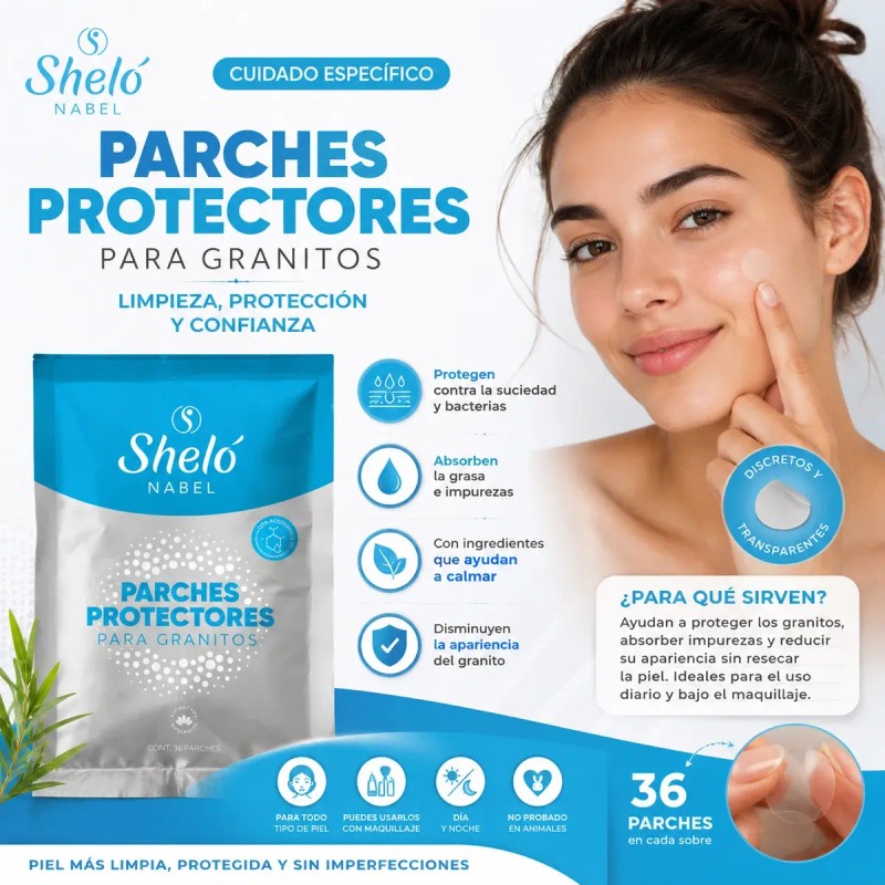 Pack De 2 Shelonabel Parches Protectores Para Granitos