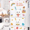 144pcs Easter Window Cling Stickers Easter Window Decoration Easter Egg