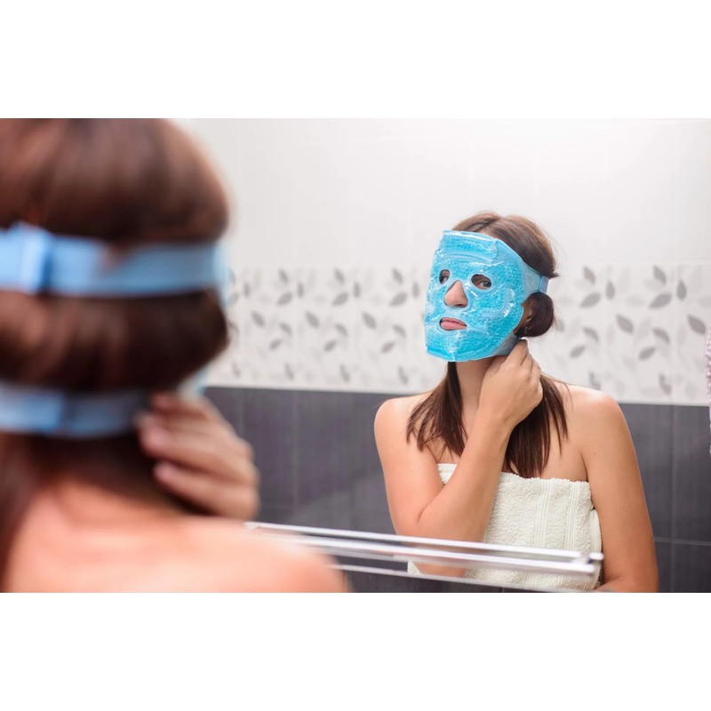 Sofida Mascarilla Gel Fríocalor - Alivio Dolor Cabeza Ojos