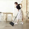 kelamayi Broom and Dustpan Set for Home, Office, Indoor&Outdoor Sweeping,