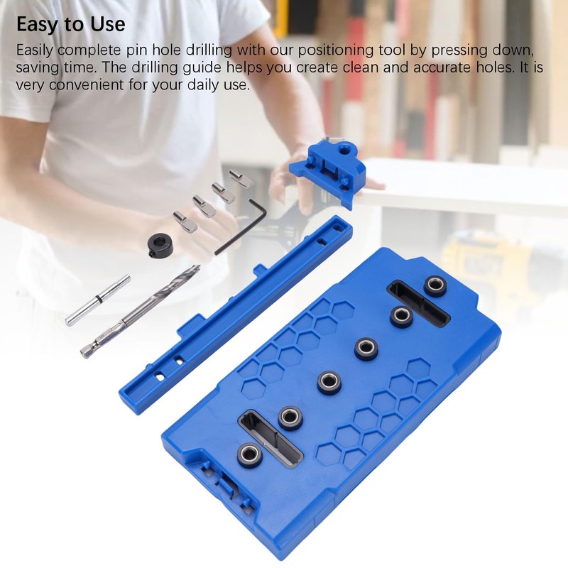 Greensen Shelf Pin Jig, Shelf Hole Jig, Shelf Peg Hole