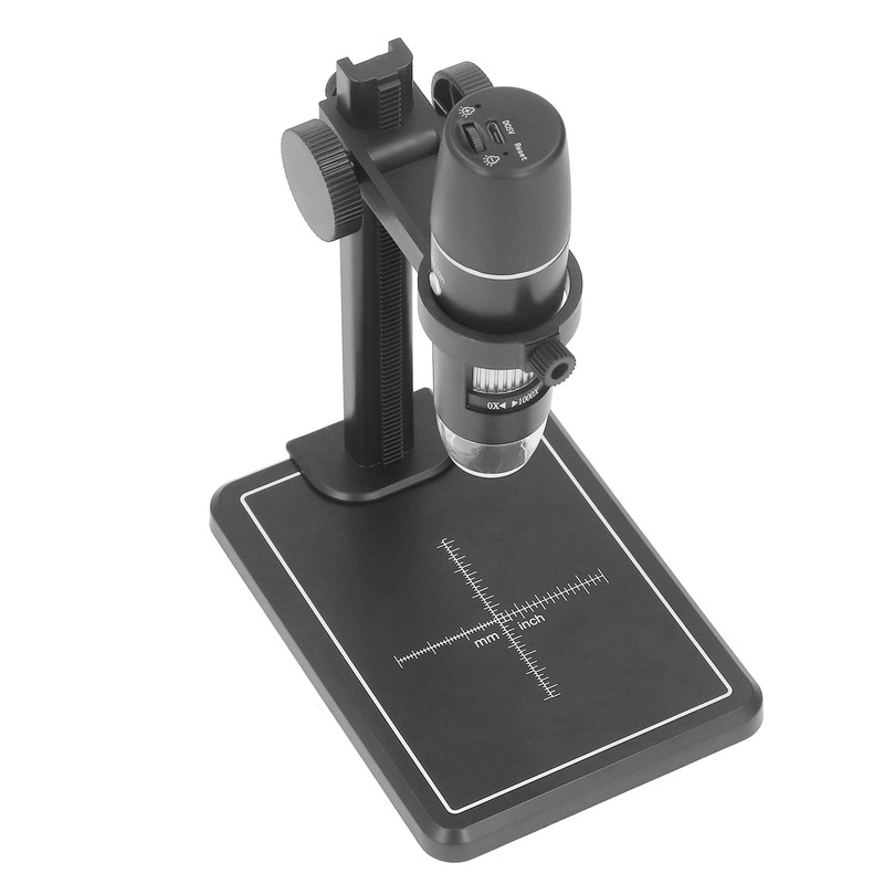 WiFi Microscope Portable Digital USB Magnifier with 8 LED for