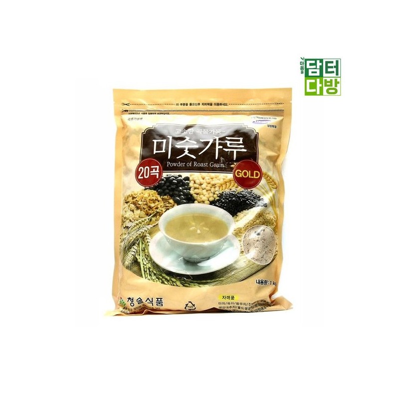 Cheongsol 청솔 20곡 미숫가루 1kg Cheongsol 20-Track Multigrain Powder 1kg