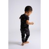 MONICA + ANDY Baby Organic Short Sleeve Two-Piece Pajama Set,