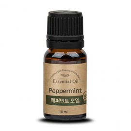 Pures Organic Peppermint Essential Oil 10ml / 퓨어스 유기농 페퍼민트 에센셜 오일 10ml
