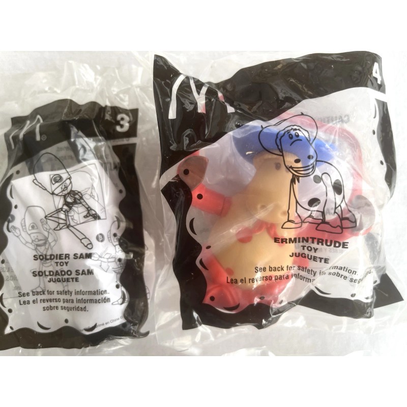 McDonald's 2006 DOOGAL Magic Roundabout TRAIN Brian Snail Toy COMPLETE