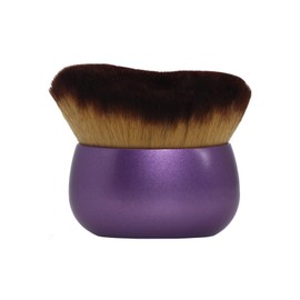 Blend & Blur Extra Large Body Makeup Brush for Self Tanner,Leg Makeup & Bronzer Self Tan Applicator, Powder, Foundation, Blusher, Bronzer，Massager for Face Gift box (Purple)